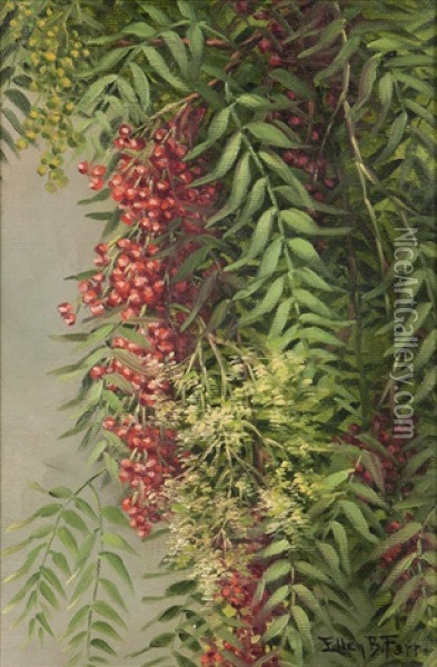 Pepper Tree Oil Painting - Ellen Francis Burpee Farr
