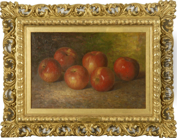 Still Life With Apples Oil Painting - Bryant Chapin