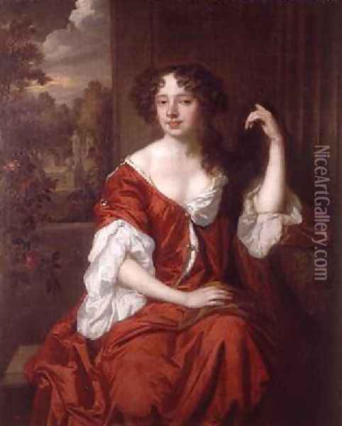 Louise de Kerouaille 1649-1734 Duchess of Portsmouth and Aubigny Oil Painting - Sir Peter Lely