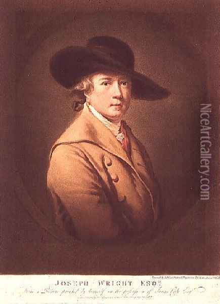 Joseph Wright of Derby by James Ward (1769-1859), 1807 Oil Painting - James Ward