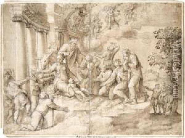 The Adoration Of The Shepherds Oil Painting - Bartolomeo Neroni