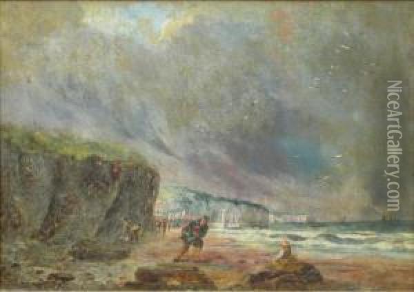 The Gathering Storm Oil Painting - Harry Williams