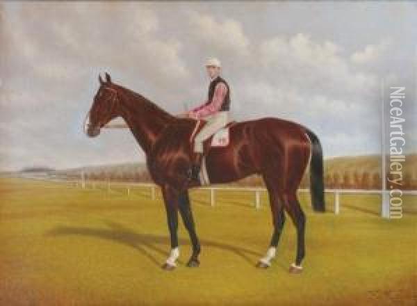 Revenue - Melbourne Cup Winner Oil Painting - Frederick, Woodhouse Jr.