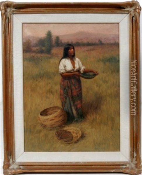 Ka-shila Oil Painting - Grace Carpenter Hudson
