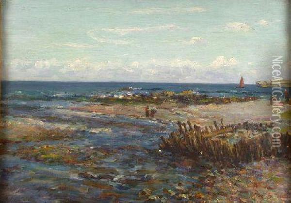 Argyllshire Coast Oil Painting - William James Laidlay
