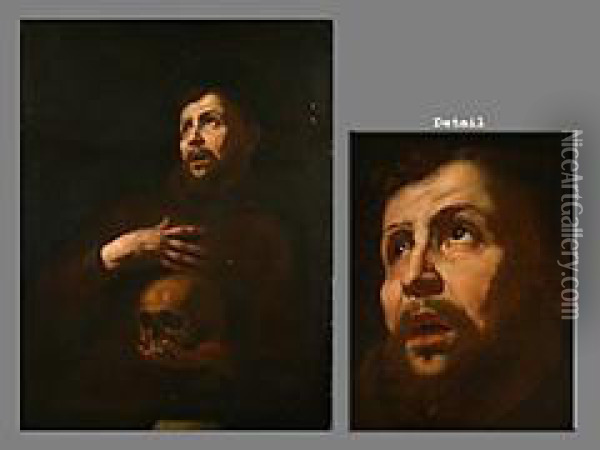 Heiliger Franziskus Oil Painting - Jusepe de Ribera