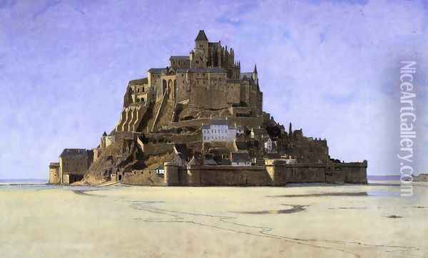Mont Saint Michel Oil Painting - William Stanley Haseltine