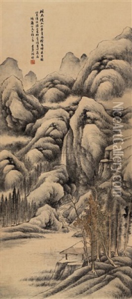 Landscape Oil Painting -  Lin Shu