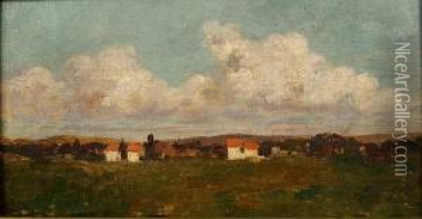 Paysage Oil Painting - Frederic Anatole Houbron