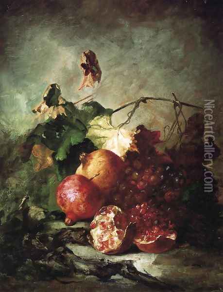Fruit Oil Painting - Mary Nay Spencer