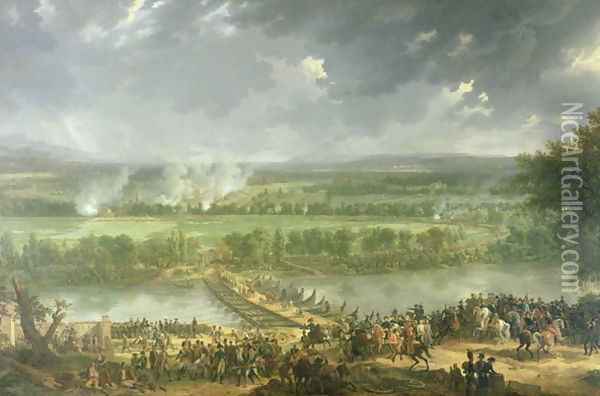 Battle of Pont d'Arcole, 15th-17th November 1796, 1803 Oil Painting - Baron Louis Albert Bacler d'Albe