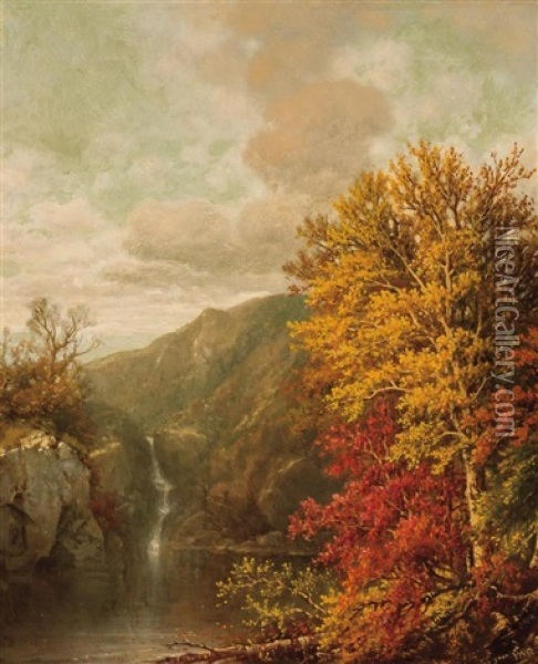 Autumn Oil Painting - William Mason Brown