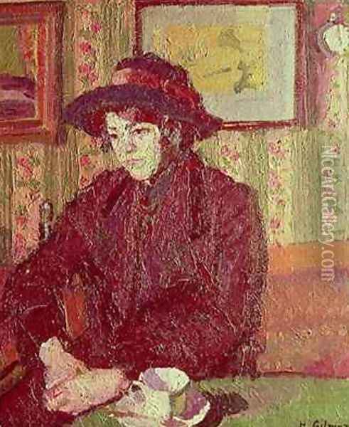 The Tea Cup 2 Oil Painting - Harold Gilman