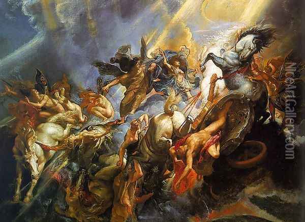 The Fall of Phaeton 1605 Oil Painting - Peter Paul Rubens