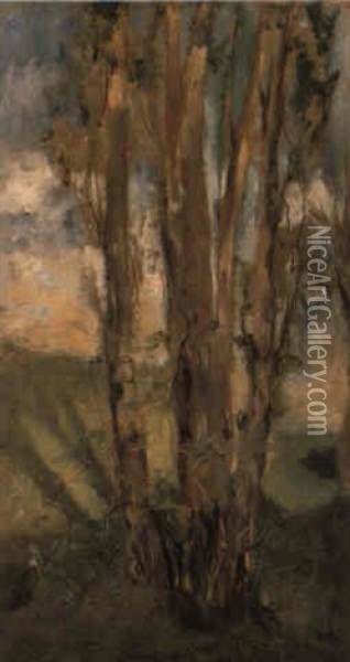 Etude D'arbres Oil Painting - Edouard Manet