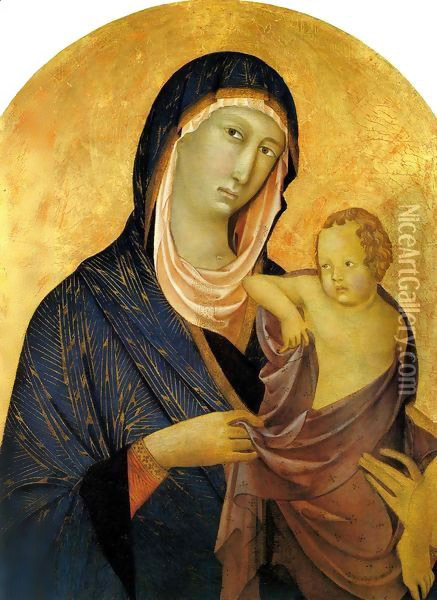 Madonna and Child 2 Oil Painting - Segna di Buonaventura