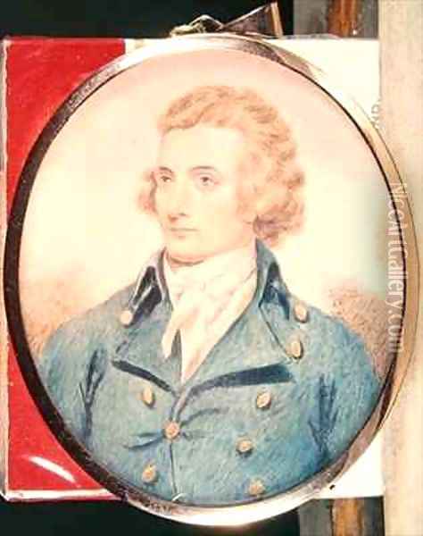Portrait of Mungo Park 1774-1806 Oil Painting - Henry Edridge
