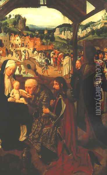 Adoration of the Magi Oil Painting - Tot Sint Jans Geertgen