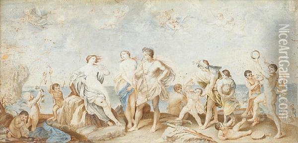 Classical Scenes Oil Painting - Leonardo Germo