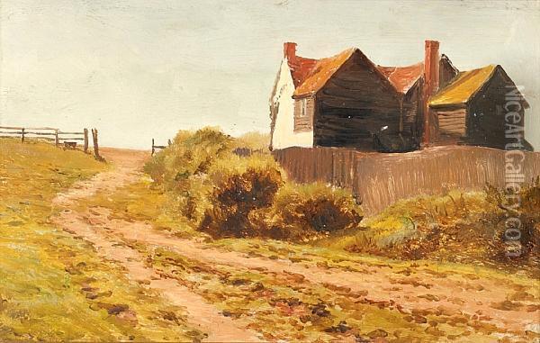 Keston Common Oil Painting - Robert Gallon
