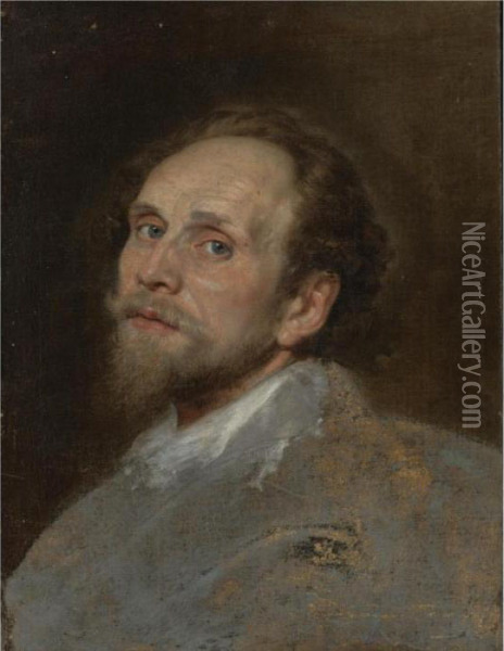 Portrait Of A Man Oil Painting - Sir Anthony Van Dyck