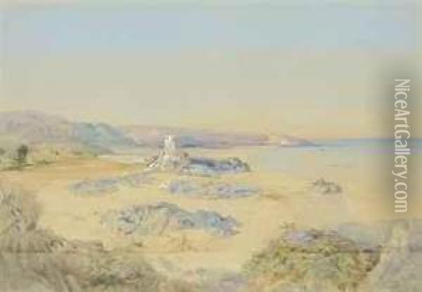 Archirondel Bay Oil Painting - Edward M. Richardson