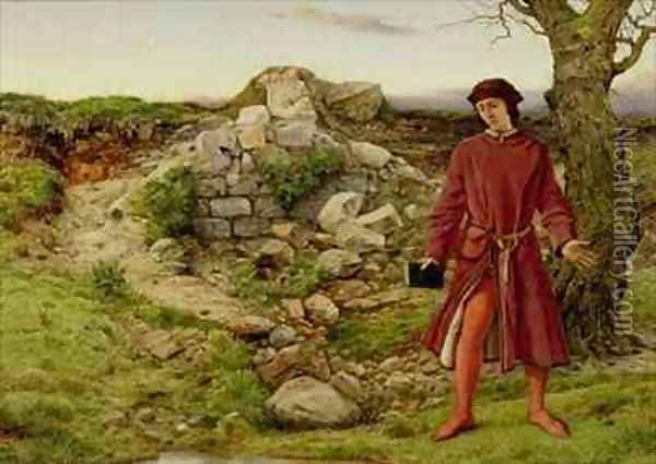 King Henry VI of England at Towton Oil Painting - William Dyce