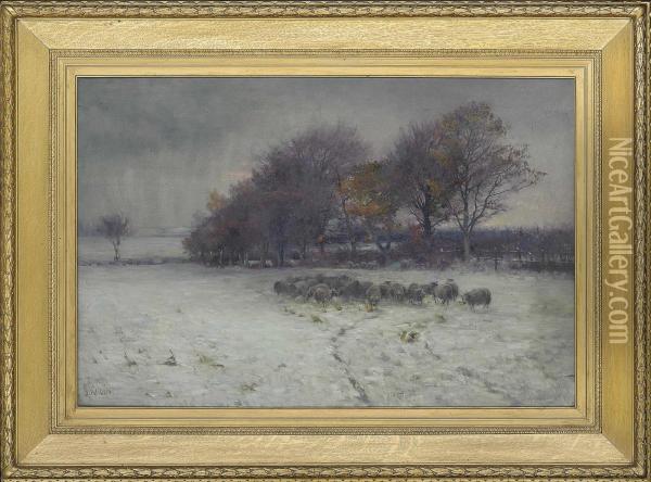 Winter Oil Painting - John Blair