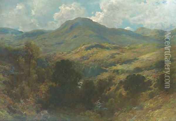 Montagne d'Ecosse Oil Painting - Gustave Dore