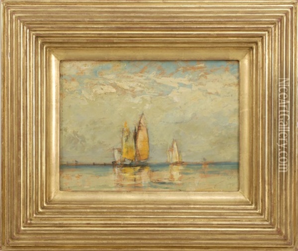 Venice Nov. 1885 Oil Painting - William Gedney Bunce