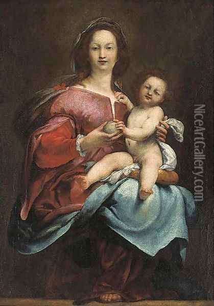 The Virgin and Child Oil Painting - Andrea Del Sarto