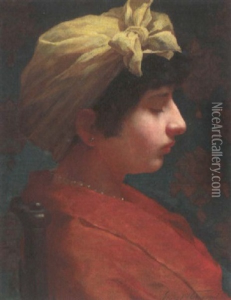 Henrietta Rae ? Oil Painting - Ernest Normand