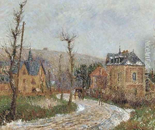 Route de Dieppe Oil Painting - Gustave Loiseau