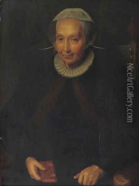 Portrait of a lady Oil Painting - Pieter Pietersz