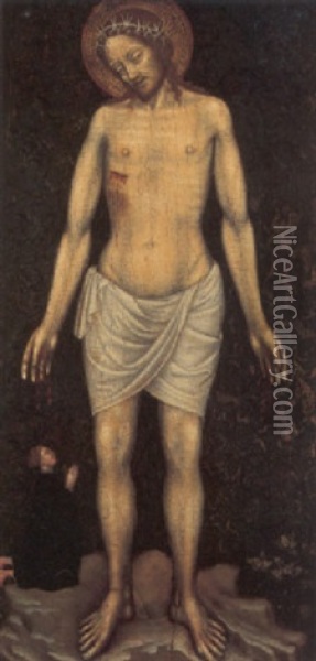 Vir Dolorum Oil Painting - Zanino di Pietro