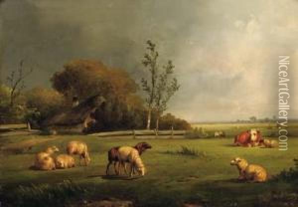 Moments Before The Storm Oil Painting - Pieter Stortenbeker