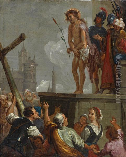 Ecce Homo Oil Painting - Frans I Francken