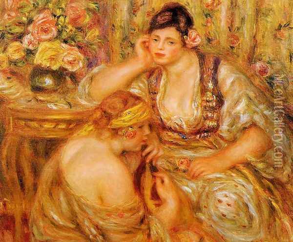 The Agreement Oil Painting - Pierre Auguste Renoir