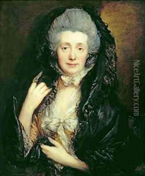 Margaret Gainsborough Oil Painting - Thomas Gainsborough