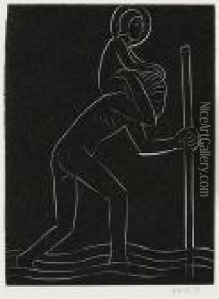 Wood Engravings Oil Painting - Eric Gill