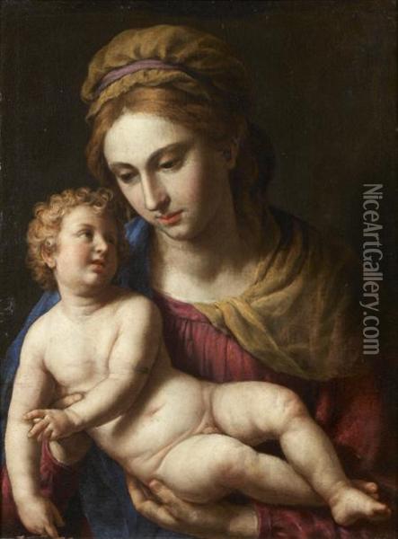 Vierge A L'enfant Oil Painting - Alessandro Turchi