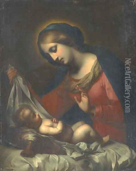 The Madonna of the Veil Oil Painting - Carlo Dolci