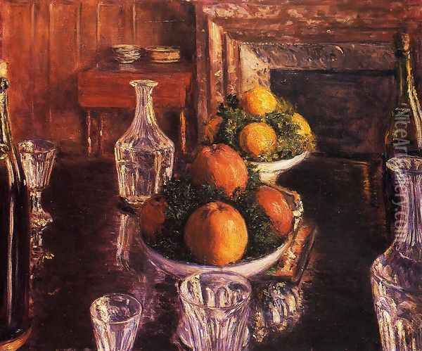 Still Life Oil Painting - Gustave Caillebotte