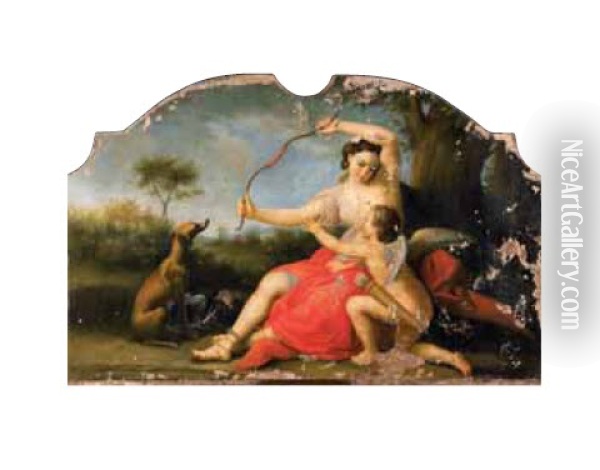 Scena Di Genere Oil Painting - Pompeo Girolamo Batoni