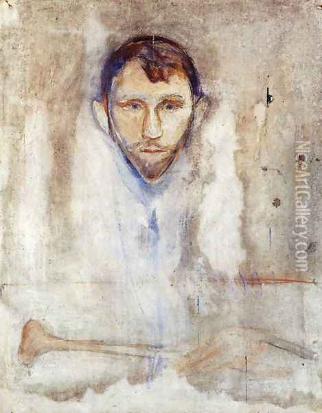 Stanislaw Przybyszewski Oil Painting - Edvard Munch