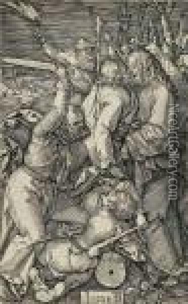 The Betrayal Of Christ Oil Painting - Albrecht Durer