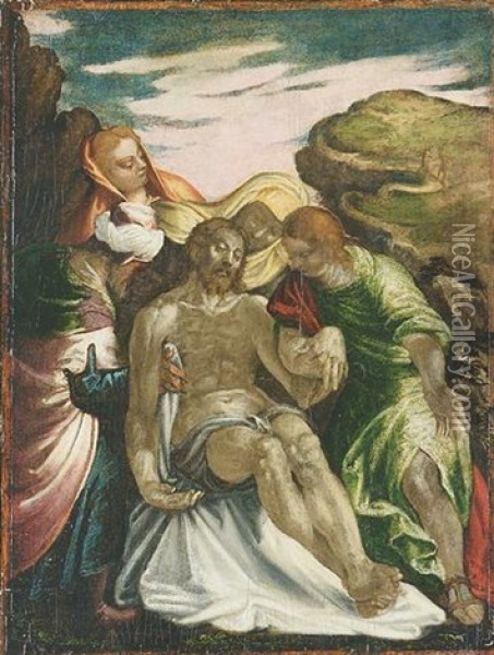 Deposizione Di Cristo Oil Painting -  El Greco