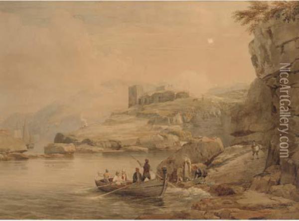 The Western Isles Oil Painting - Ramsay Richard Reinagle