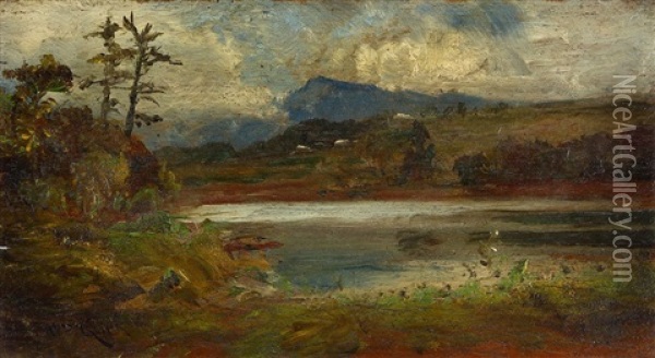 View Of Mount Tamalpais Oil Painting - William Keith