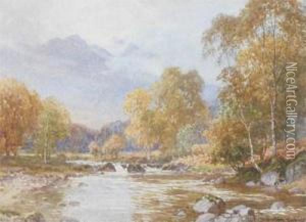 The Heart Of The Trossachs Oil Painting - Harry Sutton Palmer